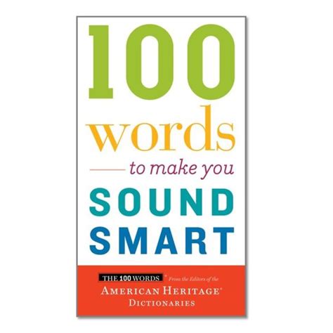 100 Words To Make You Sound Smart Flashcards 